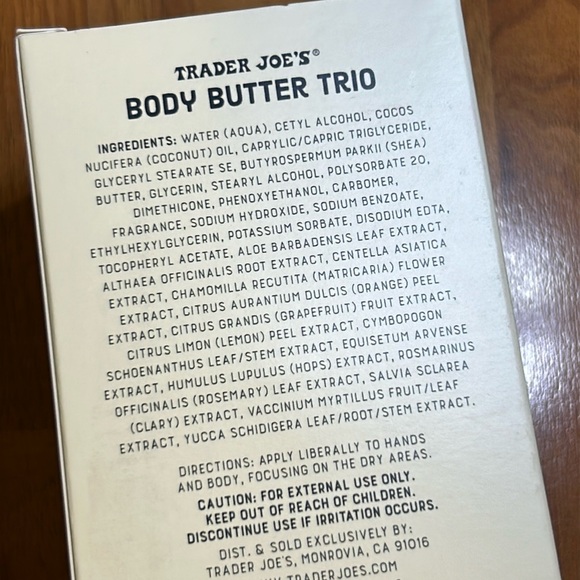 Brand New in Packaging Trader Joe’s Body Butter Trio - Picture 6 of 7